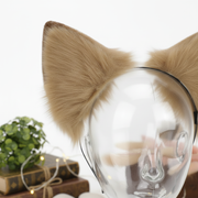 Handmade Fox Ears Headband | Soft Plush Cosplay Ears for Adults & Kids | Cute Furry Hairband for Halloween & Costume Party