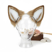 Handmade Fox Ears Headband | Soft Plush Cosplay Ears for Adults & Kids | Cute Furry Hairband for Halloween & Costume Party